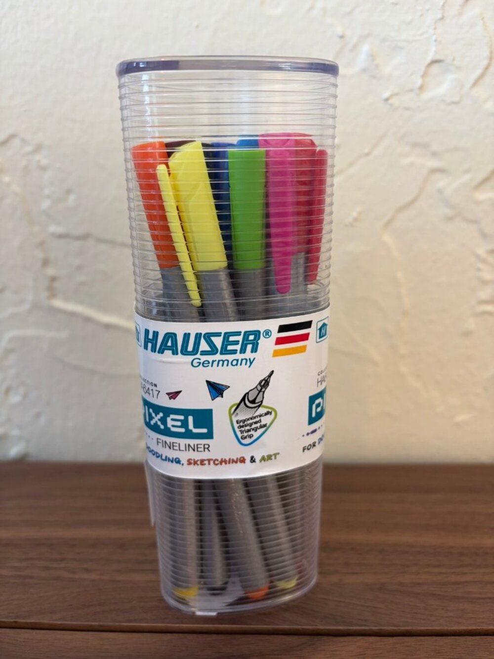 Hauser Pixel Fineliner Felt Tip Pens, 12 Pack – New